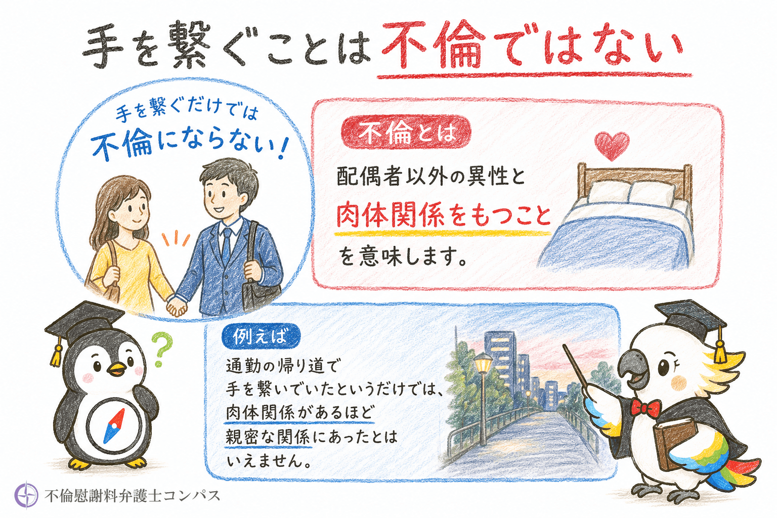 １章　手を繋ぐことは不倫ではない